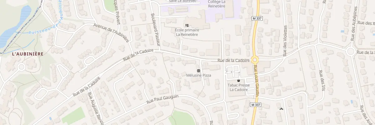 Plan du 9011 Rue de la Cadoire à Sainte-Luce-sur-Loire