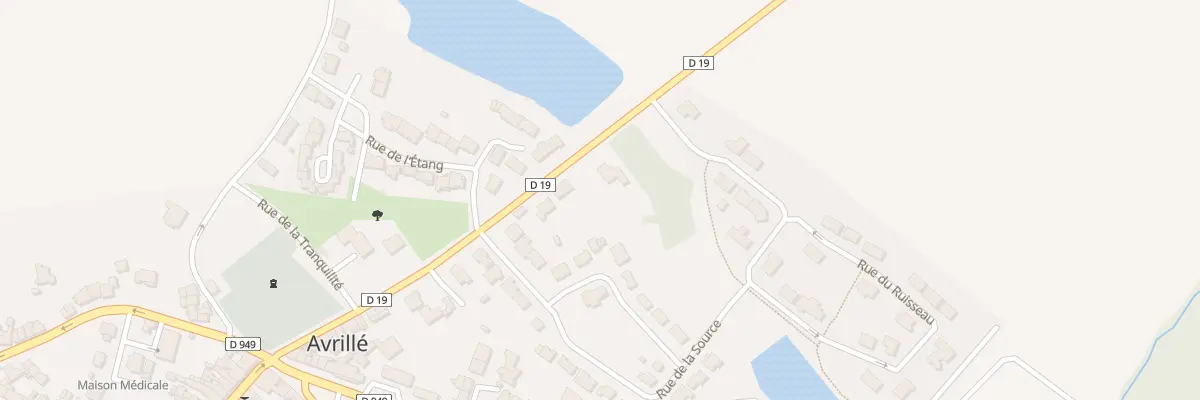 Plan du 29 Rue des menhirs à Avrillé