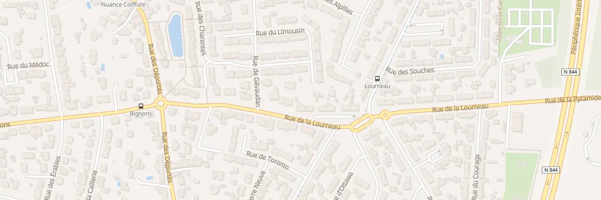 Plan du 33 Rue de la Lourneau à Saint-Sébastien-sur-Loire