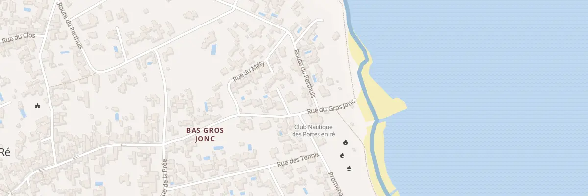Plan du 99 Rue du Gros Jonc aux Portes-en-Ré