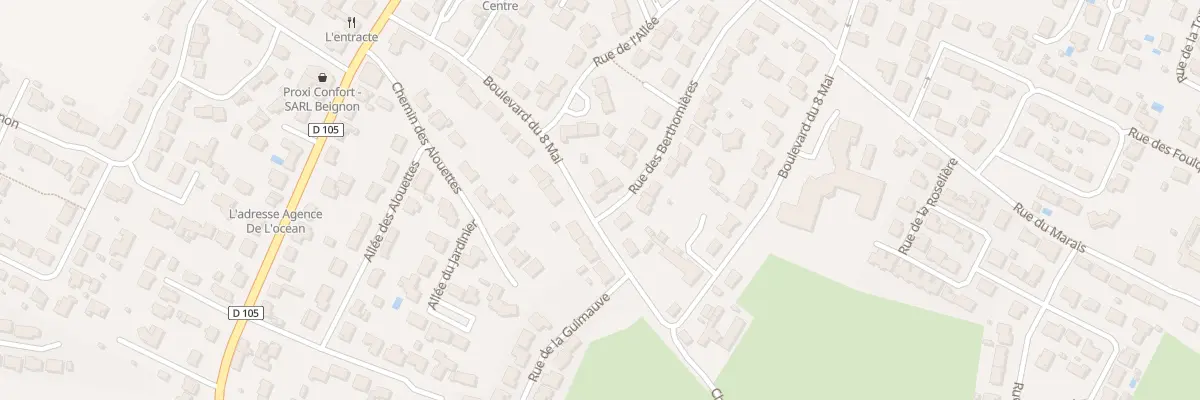Plan du 16 Rue des berthomières à Longeville-sur-Mer
