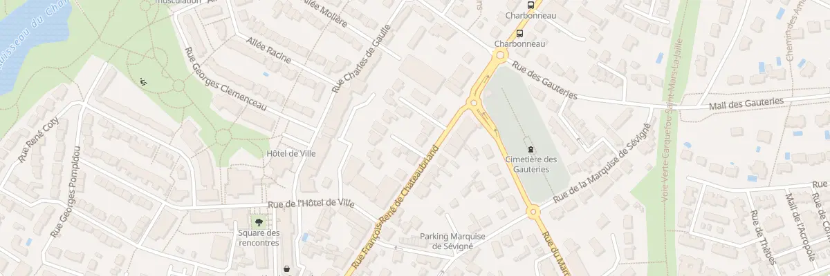 Plan du 51B Rue F R de Chateaubriand à Carquefou