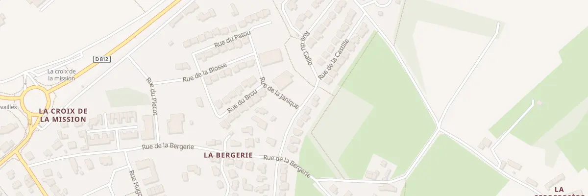 Plan du 2 Rue de la janique à Liffré