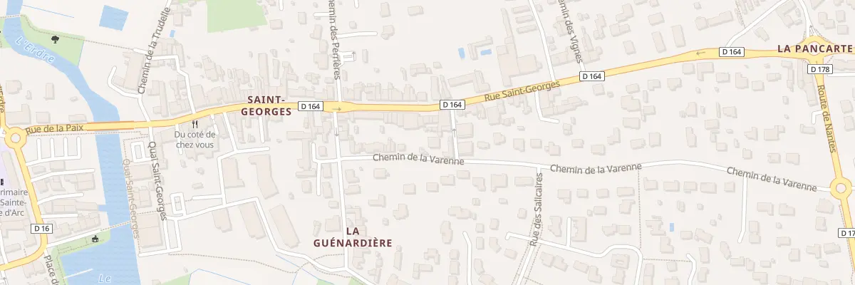 Plan du 68 Rue Saint Georges à Nort-sur-Erdre