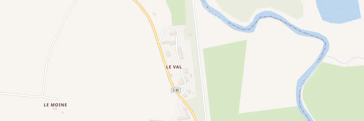Plan du 12 Le Val à Sougeal