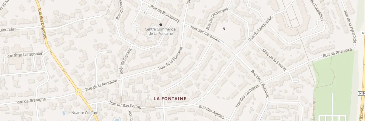 Plan du 34 Rue de la Fontaine à Saint-Sébastien-sur-Loire