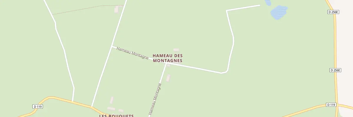 Plan du 2 Hameau Montagne à Saussemesnil
