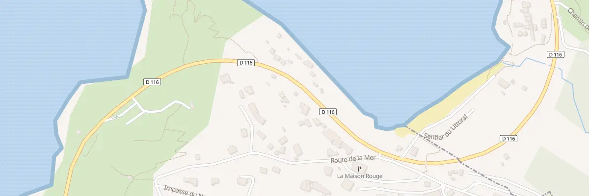 Plan du 29 Anse du Brick à Maupertus-sur-Mer
