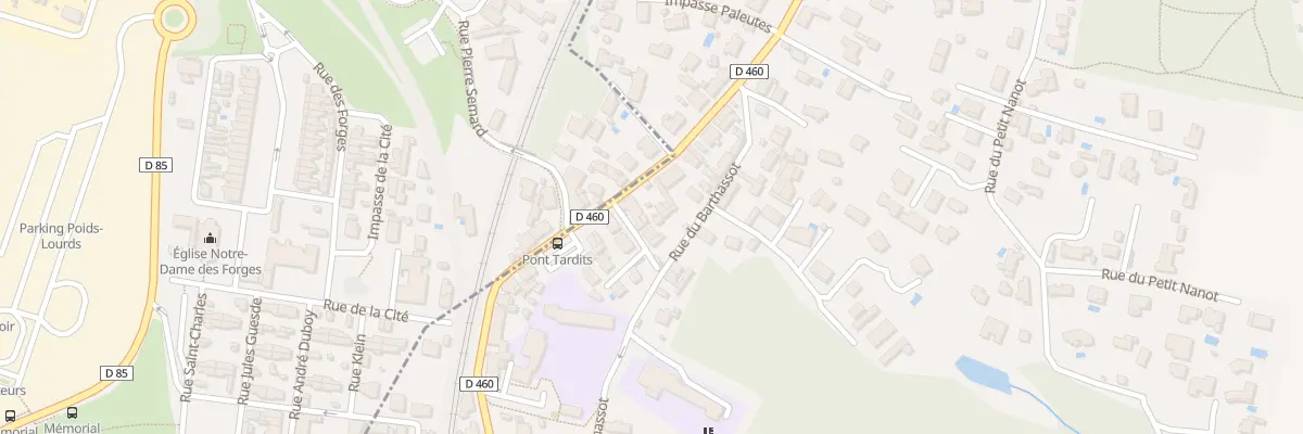 Plan du 46B Rue Georges Lassalle à Boucau