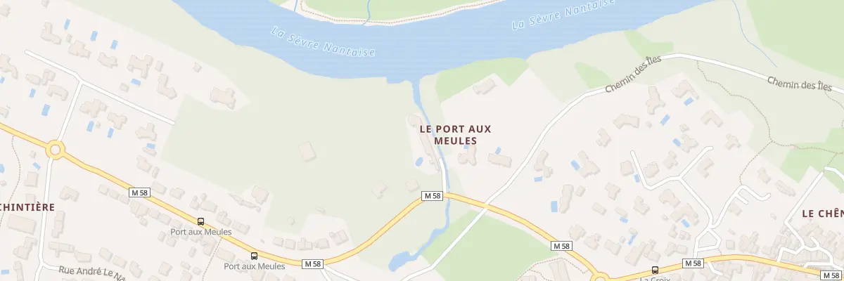 Plan du 28 Rue du Port aux Meules à Vertou