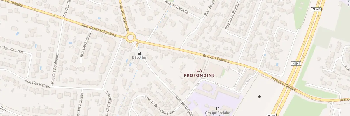 Plan du 12 Rue des Plantes à Saint-Sébastien-sur-Loire