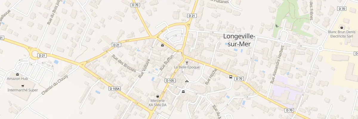 Plan du 2 Rue de l’Océan à Longeville-sur-Mer