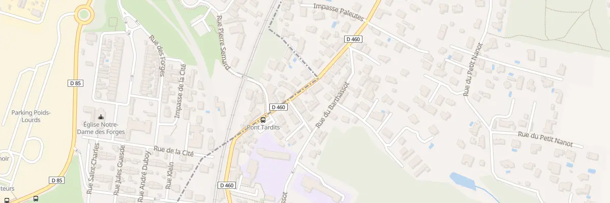Plan du 3 Imp Pierre Lesgourgues à Boucau