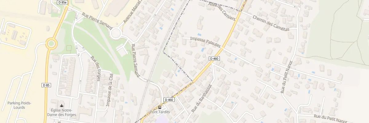 Plan du 51 Rue Georges Lassalle à Boucau