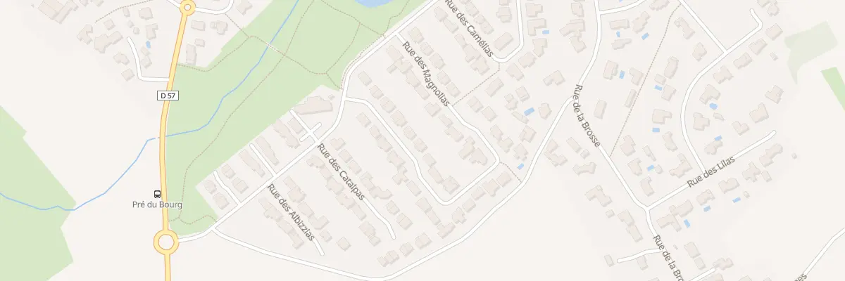 Plan du 20 Rue des Magnolias au Bignon