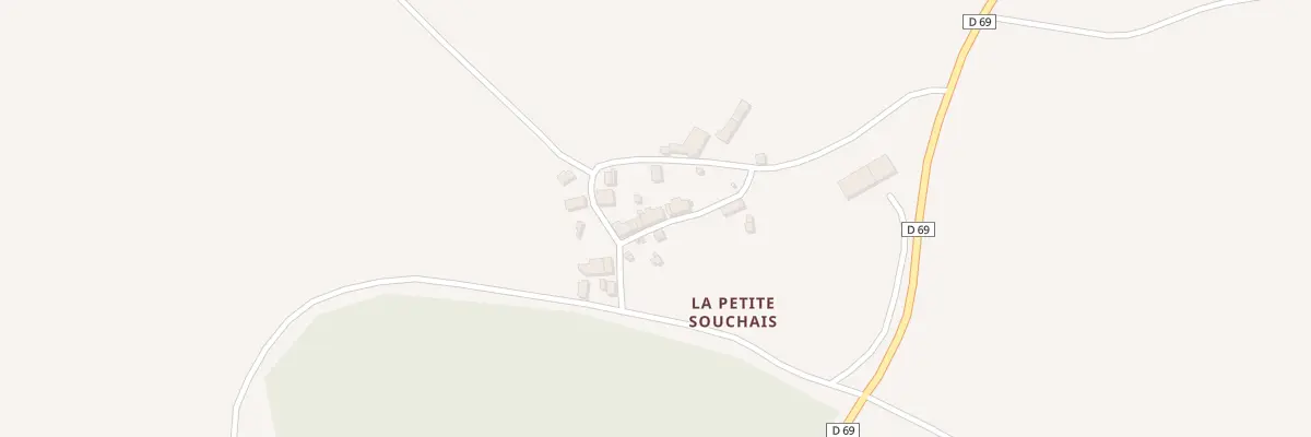 Plan du 315 La Petite Souchais à Saint-Aubin-des-Châteaux