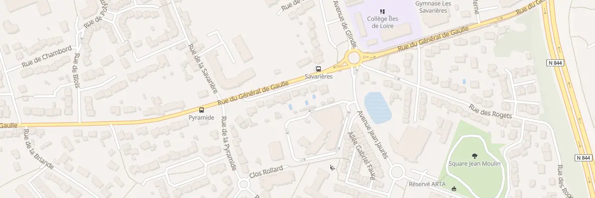 Plan du 110 Rue du Général De Gaulle à Saint-Sébastien-sur-Loire