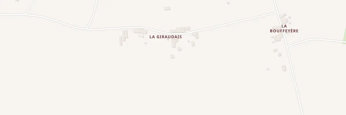 Plan du 20 La Giraudais à Ercé-près-Liffré