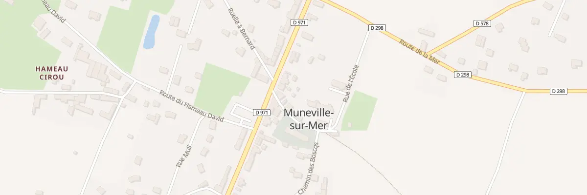Plan du 3 Rue de l’Ecole à Muneville-sur-Mer
