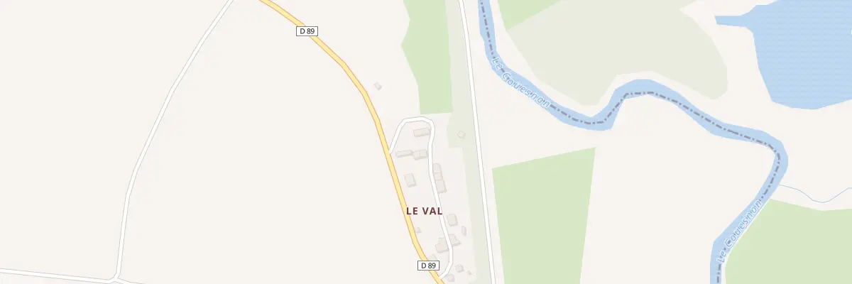 Plan du 16 Le Val à Sougeal