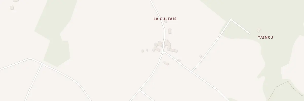 Plan du 1 La Cultais à Vieux-Vy-sur-Couesnon