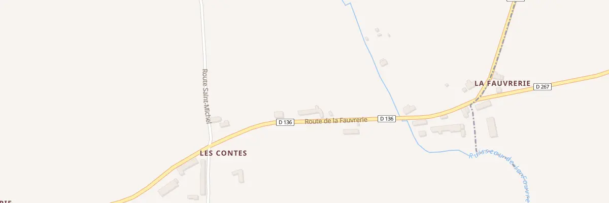 Plan du 5092 La Fauvrerie à Varenguebec