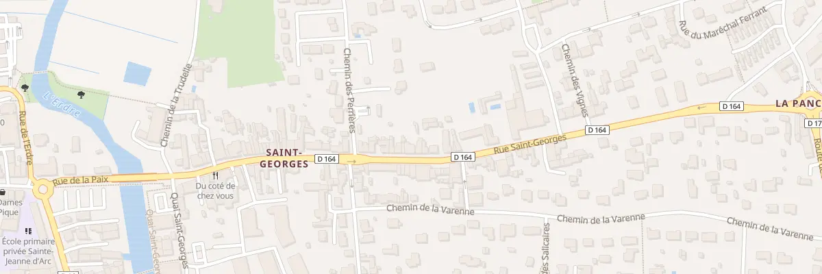 Plan du 73 Rue Saint Georges à Nort-sur-Erdre