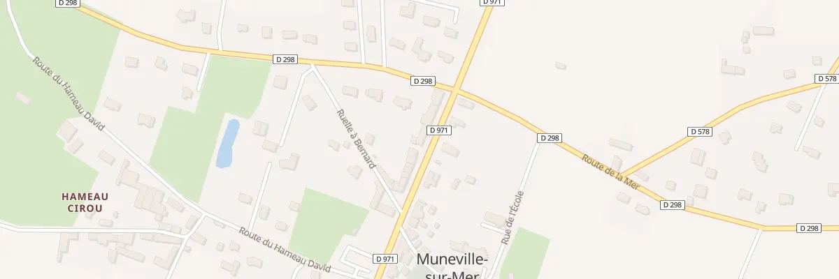Plan du 33 Rue des Anciens Remparts à Muneville-sur-Mer