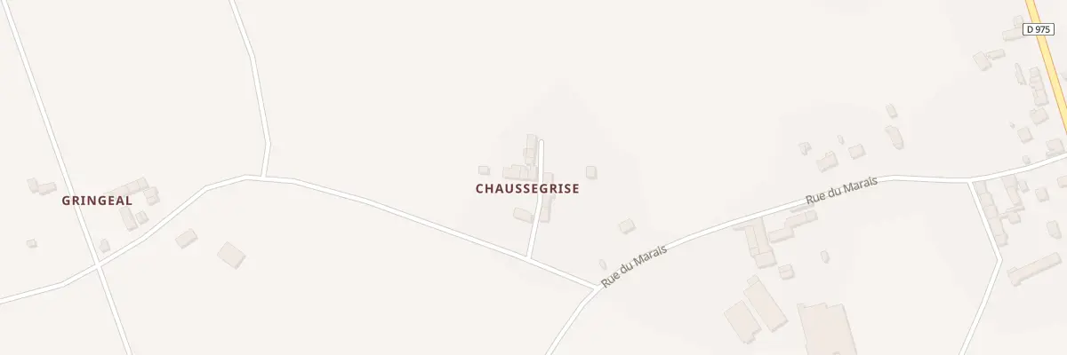 Plan du 5149 Chaussegrise à Aucey-la-Plaine