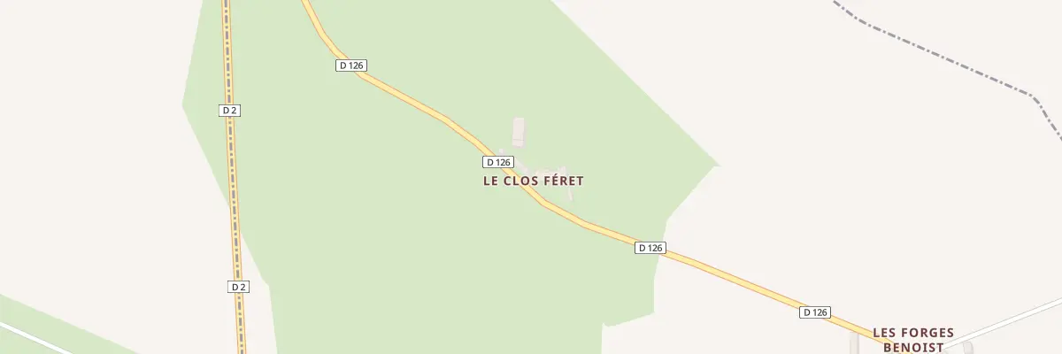 Plan du 10 Rte Route du Calvaire à Biniville