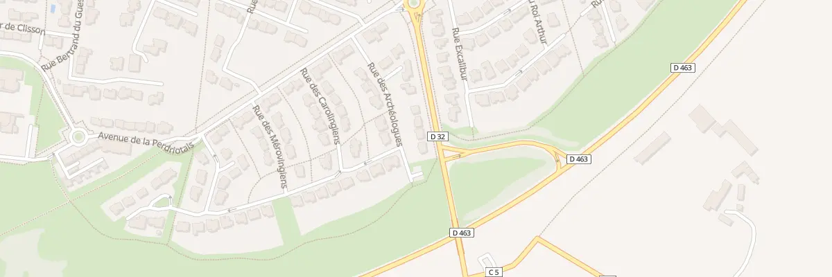 Plan du 13 Rue des Archéologues à Châteaugiron