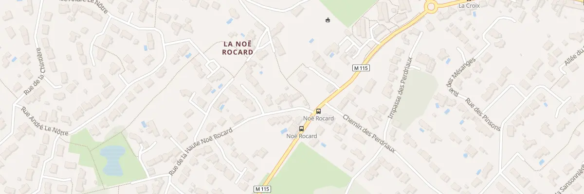 Plan du 2 Rue de la Haute Noë Rocard à Vertou