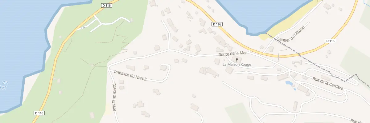 Plan du 10 Anse du Brick à Maupertus-sur-Mer