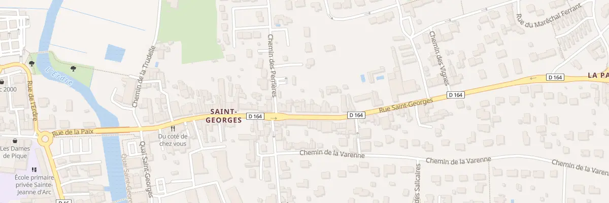 Plan du 67 Rue Saint Georges à Nort-sur-Erdre