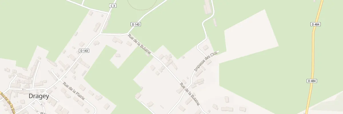 Plan du 9 Rue de la Bulaine - Dragey à Dragey-Ronthon