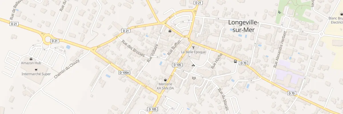 Plan du 15 Rue des Brosses à Longeville-sur-Mer