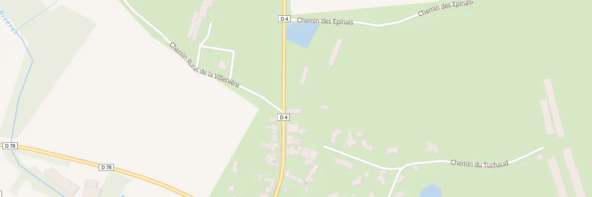 Plan du 46 La Vivantière à Beaufou