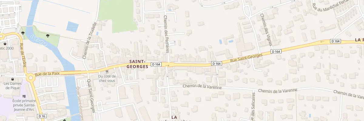 Plan du 65 Rue Saint Georges à Nort-sur-Erdre