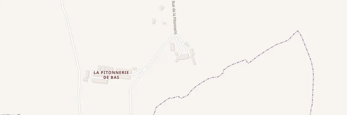 Plan du 34 Rue de la Pitonnerie à Gratot