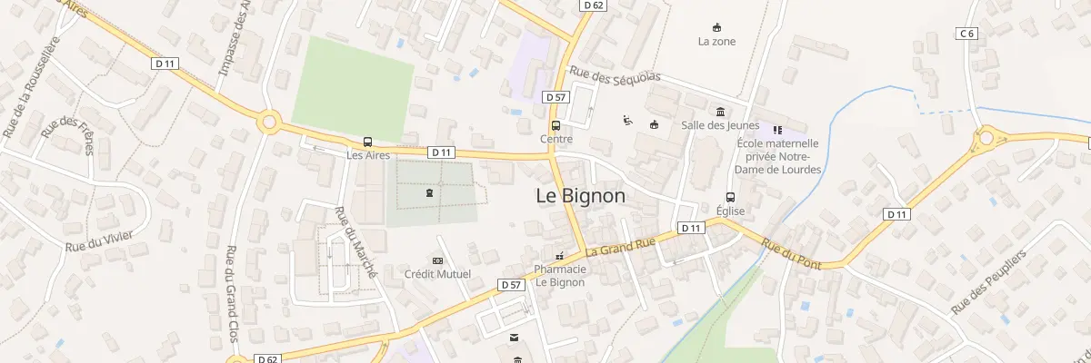 Plan du 13 Rue Joseph et Georges Cadou au Bignon