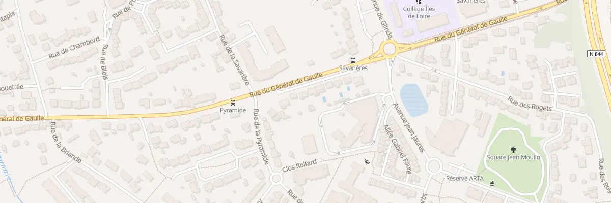 Plan du 104 Rue du Général De Gaulle à Saint-Sébastien-sur-Loire