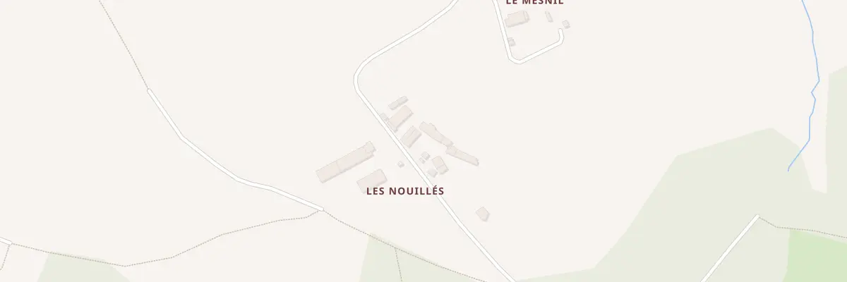 Plan du 8 Nouillé à Val-Couesnon