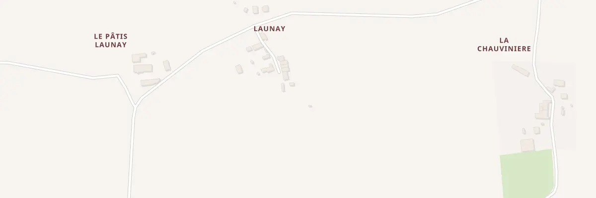 Plan du 5379 Launay à Teillay
