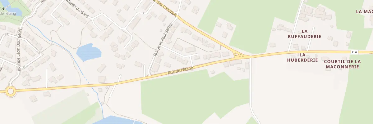 Plan du 6 Rue francois mauriac à Liffré