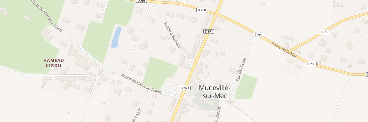 Plan du 21 Rue des Anciens Remparts à Muneville-sur-Mer