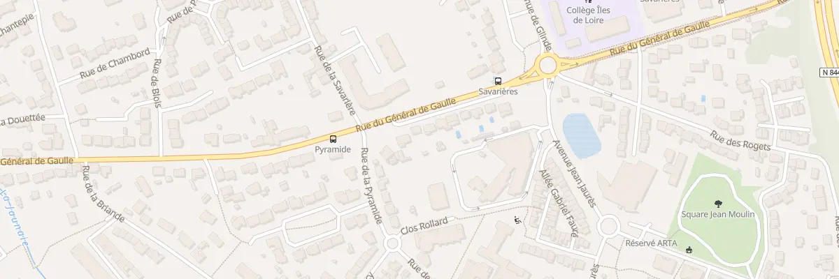 Plan du 102 Rue du Général De Gaulle à Saint-Sébastien-sur-Loire