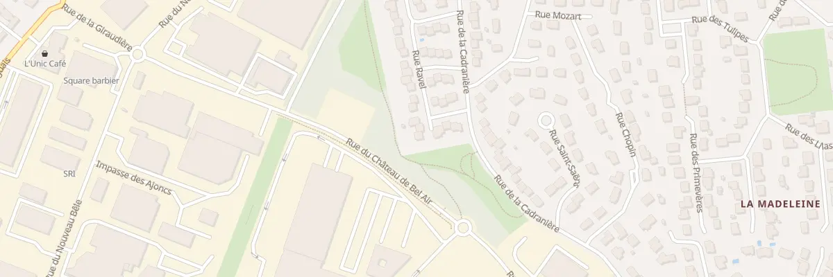 Plan du 7 Rue Vivaldi à Carquefou