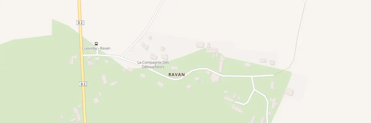 Plan du 5T Hameau Ravan à Colomby