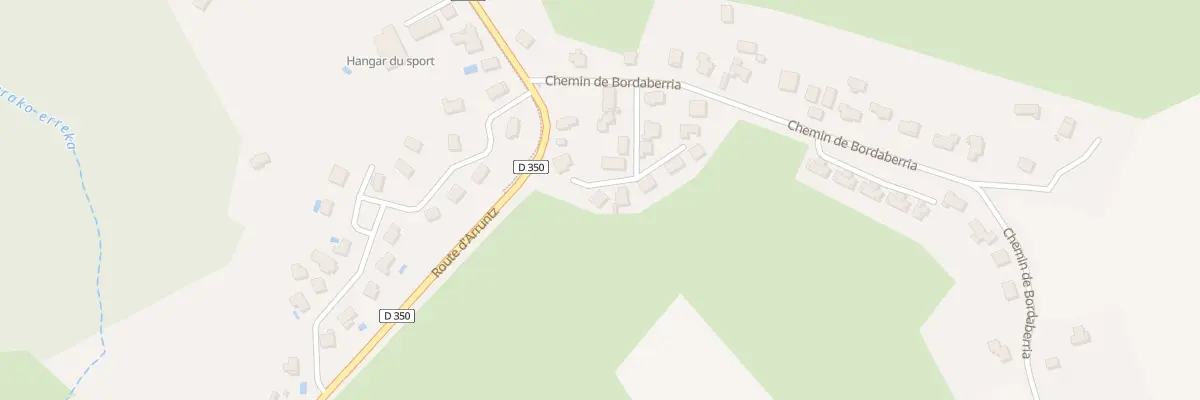 Plan du 125 Imp Musugorribordako Atekamotz à Ustaritz