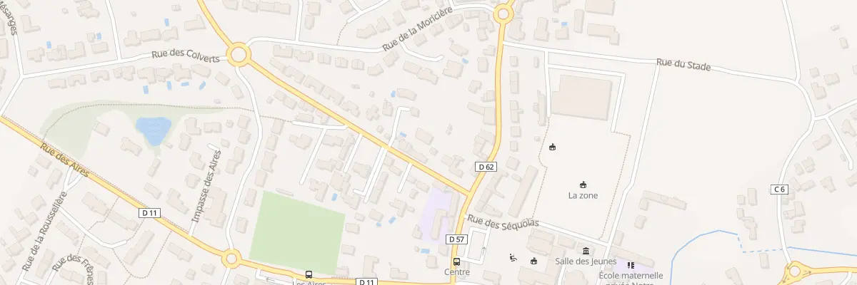 Plan du 6 Rue des Sorinières au Bignon
